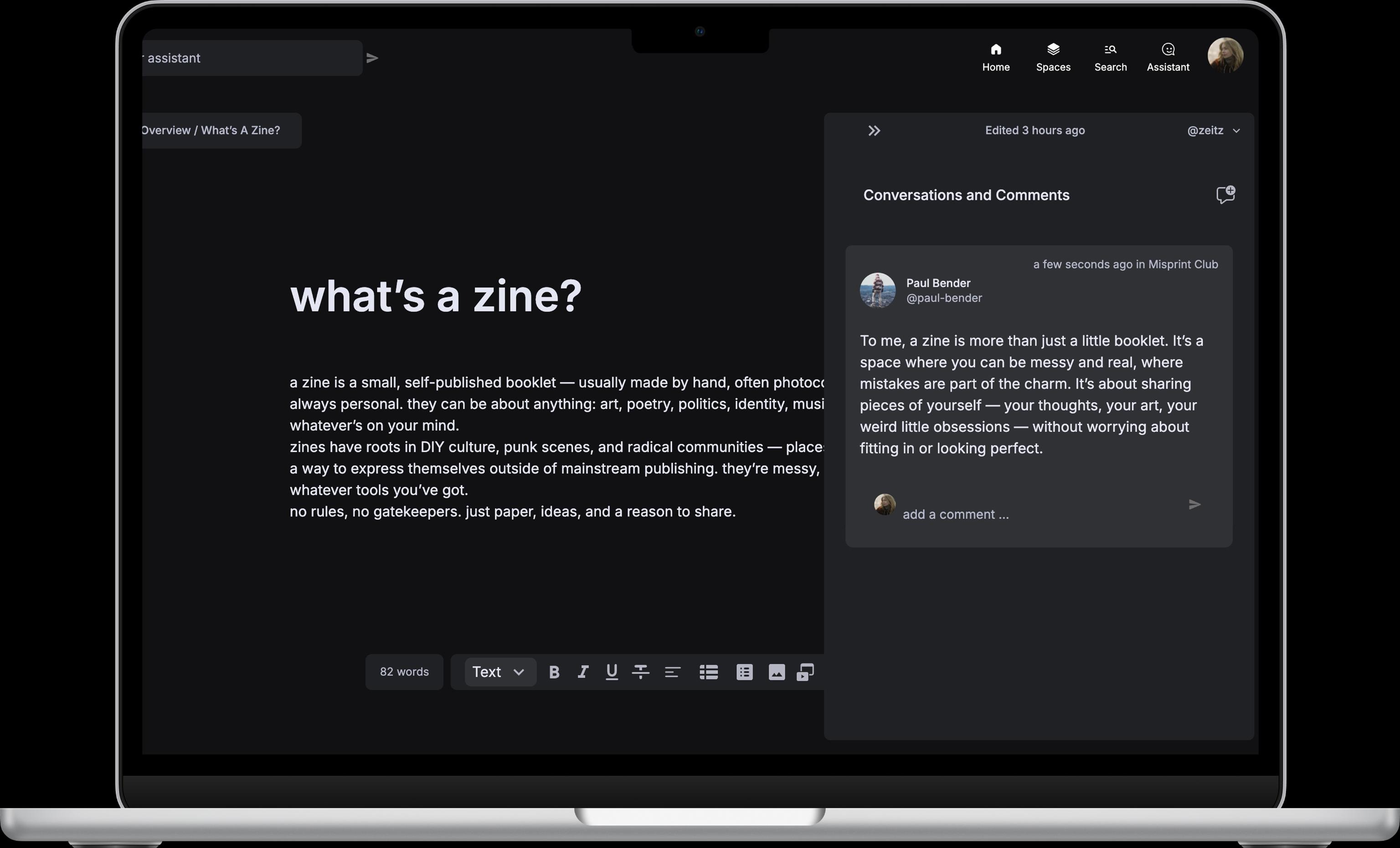 What's a zine?